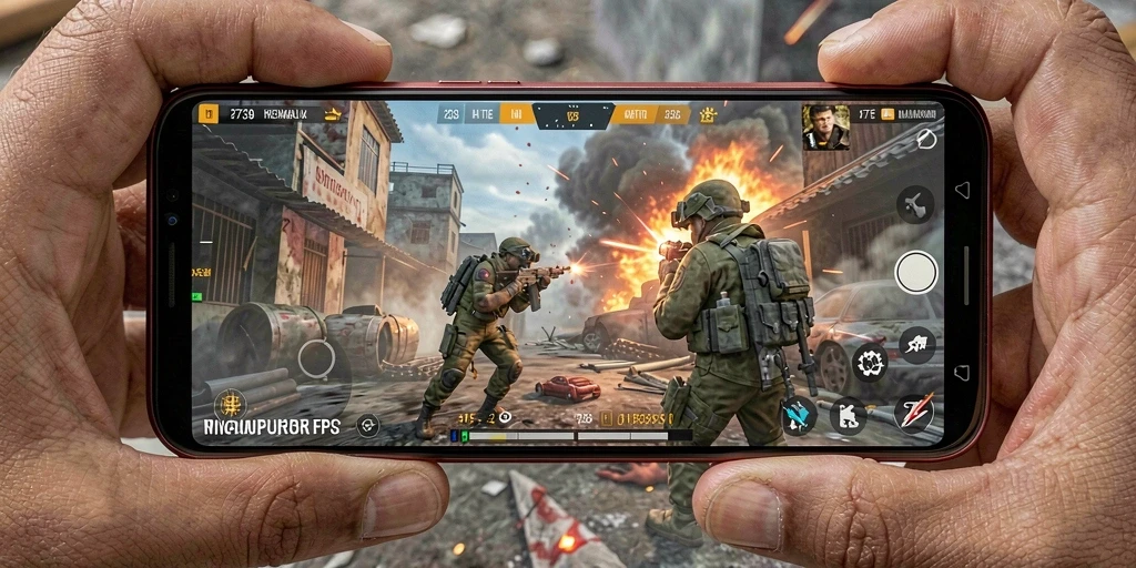 Tangkapan layar gameplay 2739 menampilkan aksi pertempuran FPS yang mendebarkan.