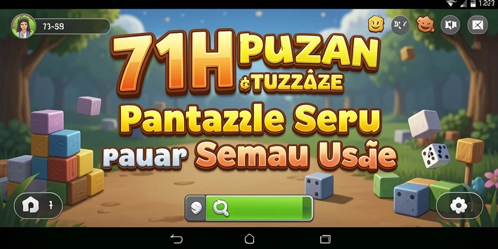 Tampilan gameplay seru dari 71H dengan tantangan puzzle yang menarik.