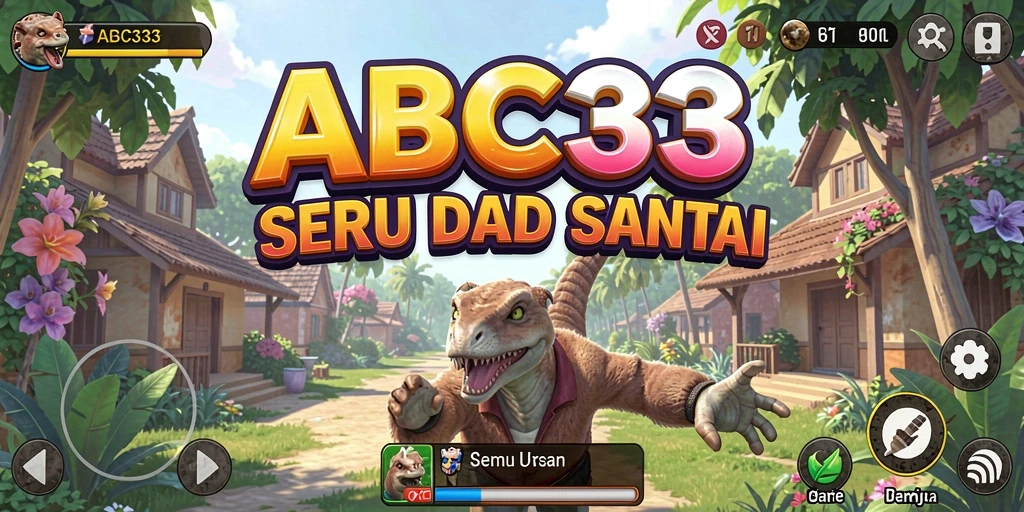 Tampilan gameplay seru dan interaktif dari ABC33.