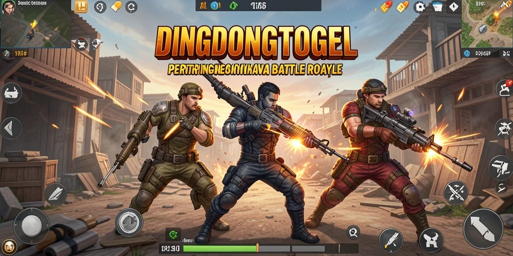 Tangkapan layar DINGDONGTOGEL menampilkan aksi pertempuran yang intens.