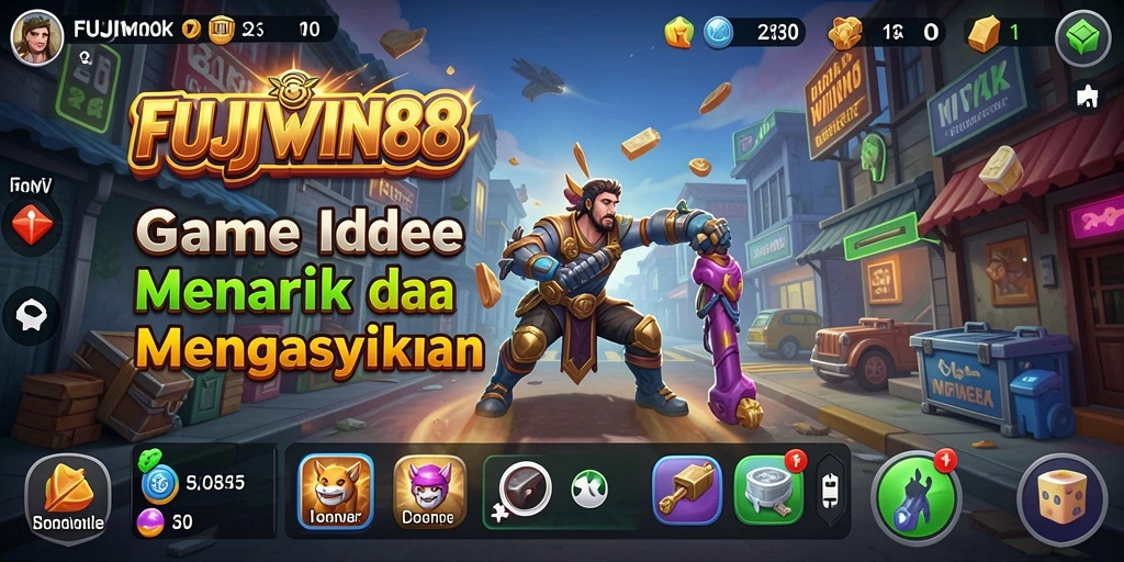 Screenshot FUJIWIN88 menampilkan gameplay seru dengan karakter yang aktif.