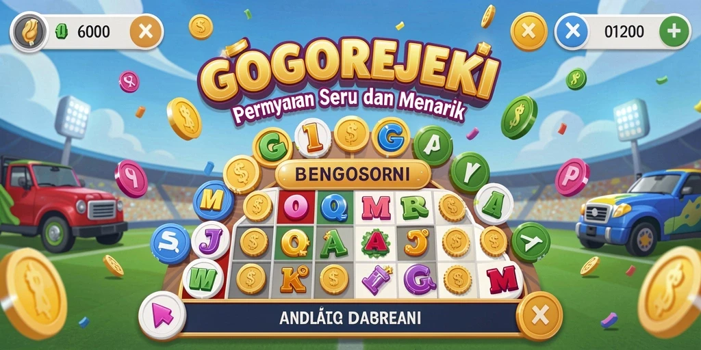 Tampilan gameplay GOGOREJEKI yang seru dan menegangkan.