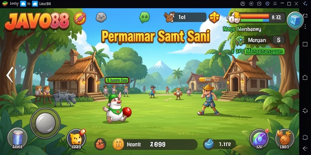 Screenshot utama menampilkan gameplay seru JAVO88 yang mengasyikkan.