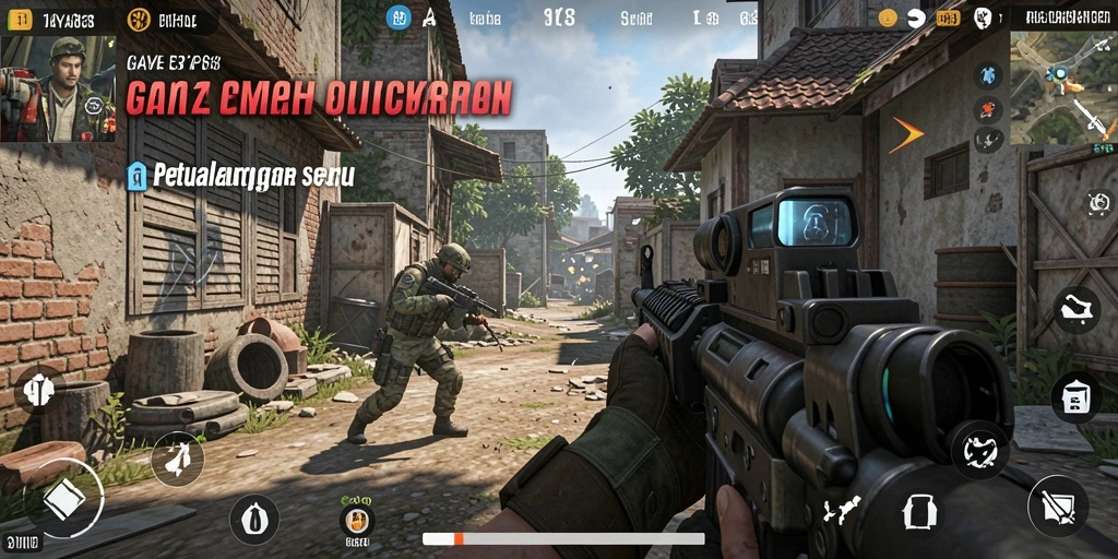 Tampilkan gameplay mendebarkan dalam pertempuran FPS di KAYA33.