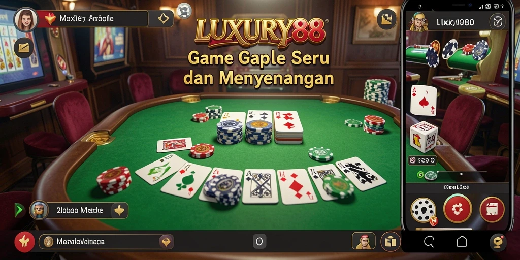 Tampilan gameplay menarik dari LUXURY88 yang mengasyikkan.