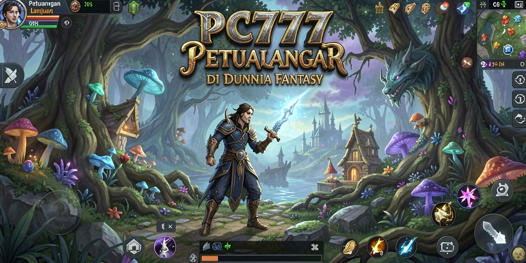 Gameplay menakjubkan dalam dunia petualangan yang luas.