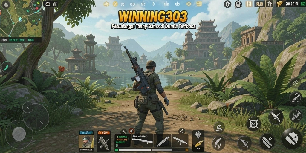 Tampilan gameplay <strong>WINNING303</strong> yang menakjubkan dalam dunia terbuka.